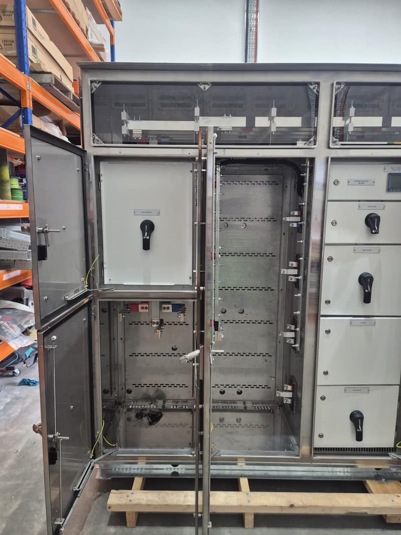 Marsden State School — main switch and MCCB column