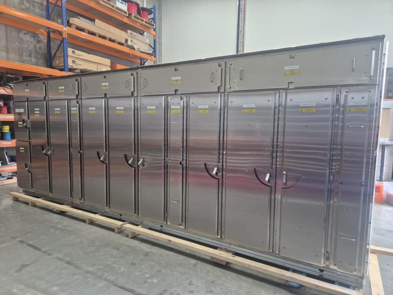 Marsden State School — stainless switchboard suite