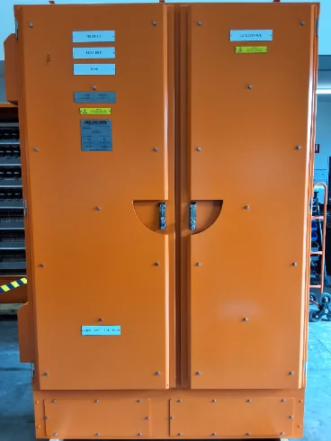 Mechanical services switchboard, controls section